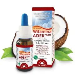 Dr Jacobs Witamina ADEK Forte 20ml cena 107,90zł
