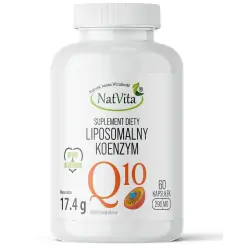 Koenzym Q10 liposomalny Ubichinon kapsułki celulozowe 290mg NatVita cena 99,00zł