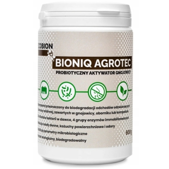 Ecobion BioniQ Agrotec - preparat do gnojowicy, obornika i kompostu 600g cena 79,89zł
