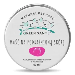 Green Sante naturalna maść na Podrażnioną skórę dla psa i kota 60ml cena 38,90zł