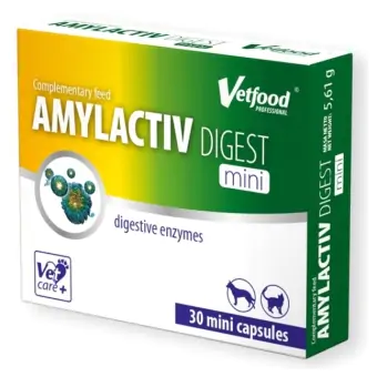 Vetfood Amylactiv Digest na trawienie 30kapsułek cena 91,90zł