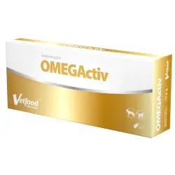 VetFood OmegActiv kwasy Omega-3 60kapsułek cena 49,90zł