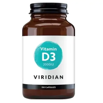 Viridian Witamina D3 2000IU 150kapsułek cena 173,90zł
