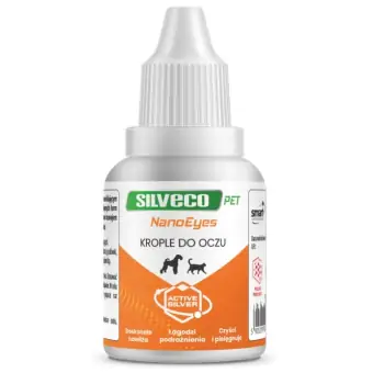 Silveco Pet NanoHealthy Eyes krople do oczu 25ml cena 31,90zł