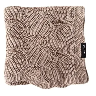 LullaLove kocyk muszelka całoroczny kolor karmelowy 80x100cm 1sztuka cena 147,90zł