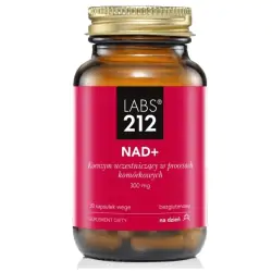 LABS212 NAD+ koenzym 30kapsułek cena 119,90zł