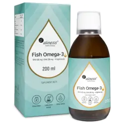 Aliness Fish Omega 3 Trójglicerydy 18/12 płyn 200ml cena 69,99zł
