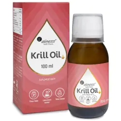 Aliness Krill Oil Omega 3 z Astaksantyną płyn 100ml cena 149,90zł