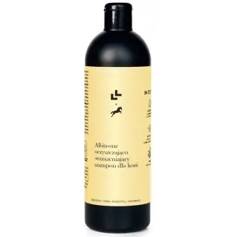 Lullalove All-in-one oczyszczająco-wzmacniający szampon dla koni 500ml cena 69,00zł