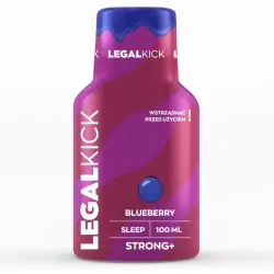 Legal Kick Blueberry STRONG+ 650mg płyn 100ml Strong Hemp cena 59,00zł