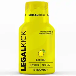 Legal Kick Lemon limonka STRONG+ 650mg płyn 100ml Strong Hemp cena 59,00zł