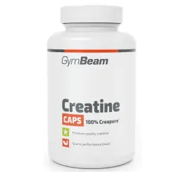 GymBeam Kreatyna Creatine krystalicznie czysty monohydrat 120kapsułek cena 48,90zł