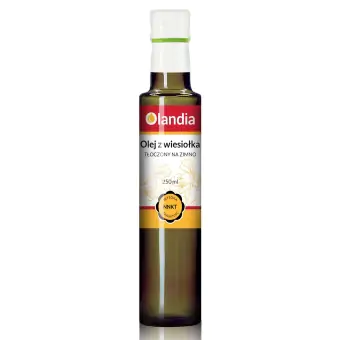 Olej z wiesiołka tłoczony na zimno 250ml Olandia cena 53,95zł