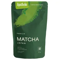 Herbata zielona matcha japońska BIO 80g Apotheke cena 52,00zł
