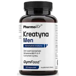 Kreatyna Men 125 kapsułek Pharmovit cena 41,90zł