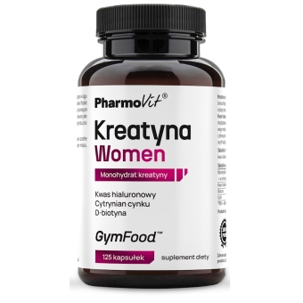 Kreatyna Women 125 kapsułek Pharmovit cena 41,90zł