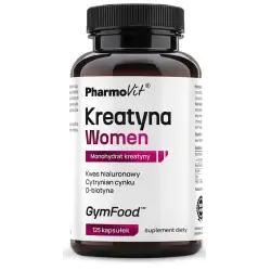 Kreatyna Women 125 kapsułek Pharmovit cena 41,90zł
