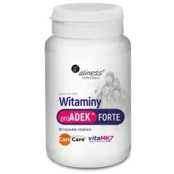 Aliness Witaminy ProADEK Forte 60kapsułek cena 64,90zł