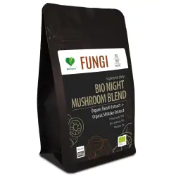 BeOrganic BIO Night Mushroom Blend Organic Reishi Extract + Organic Shiitake Extract (Fungi) proszek 200g cena 99,90zł