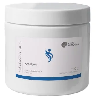 Invex Remedies Kreatyna monohydrat w proszku 500 g cena 41,90zł