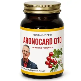 Aronocard Q10 60kapsułek Zbigniew T. Nowak cena 74,00zł