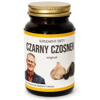 Czarny Czosnek ORIGINAL 60kapsułek Zbigniew T. Nowak cena 64,00zł