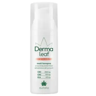 DermaLeaf Strong maść konopna 50g Auforia cena 121,90zł