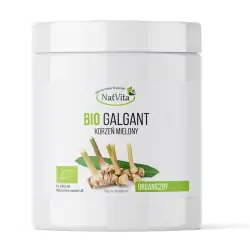 Galgant BIO Korzeń mielony Ekologiczny proszek 250g NatVita cena 44,90zł