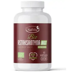 Astaksantyna BIO Astaxanthin 60kapsułek NatVita cena 115,90zł