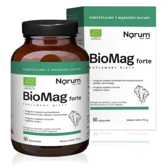 BioMag Forte 60kapsułek Probiotic cena 98,00zł