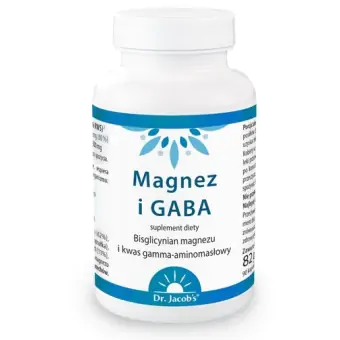 Dr Jacobs Magnez i GABA 90kapsułek  cena 69,00zł