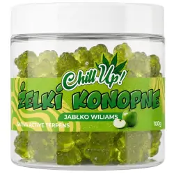 Żelki konopne Chill UP! Jabłko Williams 100g cena 54,90zł