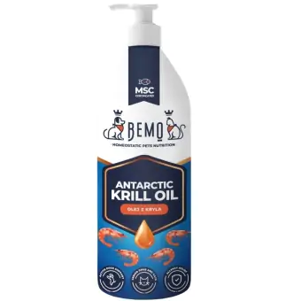 BEMO Antarctic Krill olej z kryla dla psa i kota 100 ml cena 39,00zł