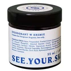 See Your Skin Dezodorant w kremie bez dodatku sody 55ml cena 67,90zł