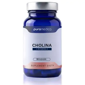 Puromedica Cholina 90kapsułek cena 45,00zł