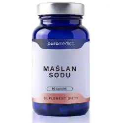 Puromedica Maślan sodu 600mg  90kapsułek cena 60,00zł