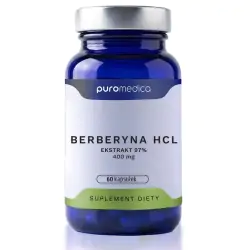 Puromedica Berberyna HCl 800mg 60kapsułek cena 90,00zł