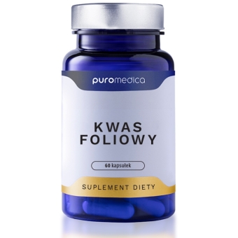 Putomedica Kwas foliowy  60kapsułek cena 30,00zł