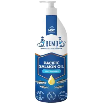 BEMO Pacific Salmon Oil olej z łososia dla psa i kota 250ml cena 43,90zł
