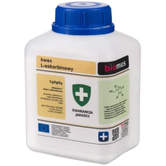 Biomus Kwas l-askorbinowy Witamina C 100g PROMOCJA cena 9,00zł