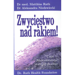 Dr Rath Książka 'Zwycięstwo nad rakiem' 1sztuka PROMOCJA cena 40,00zł