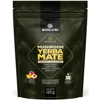Mushroom Yerba Mate 180g Solve Labs cena 119,00zł