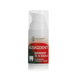 Buskodent Borowinowy żel na dziąsła 35g Sulphur cena 22,40zł
