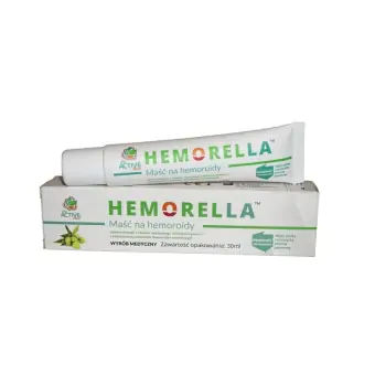 Hemorella maść na hemoroidy 30ml cena 42,99zł