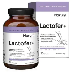 Lactofer+ 60kapsułek Narum cena 89,00zł