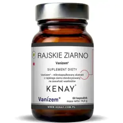 Kenay Rajskie ziarno Vanizem 60kapsułek cena 61,90zł