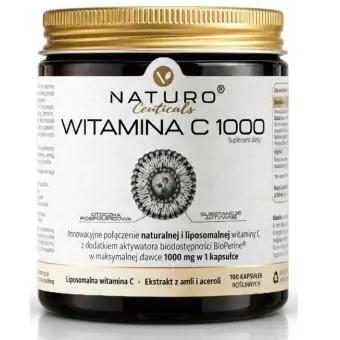 Virentia Naturoceuticals Witamina C 1000 liposomalna 100kapsułek cena 39,90zł