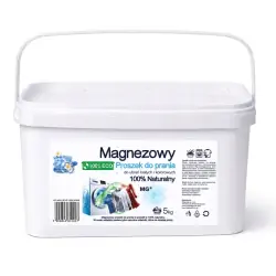 Magnezowy proszek do prania białych i kolorowych tkanin uniwersalny ECO 5kg cena 94,00zł