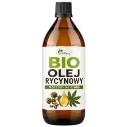 Olej rycynowy organiczny 250ml BIO Naturalny VitaFarm cena 49,99zł