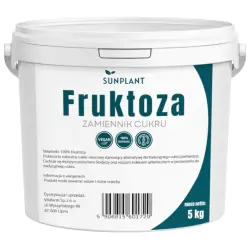 Fruktoza cukier owocowy 5kg Sunplant VitaFarm cena 85,90zł